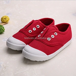 Hottest seller Injection Children cheap baby Casual canvas Shoes