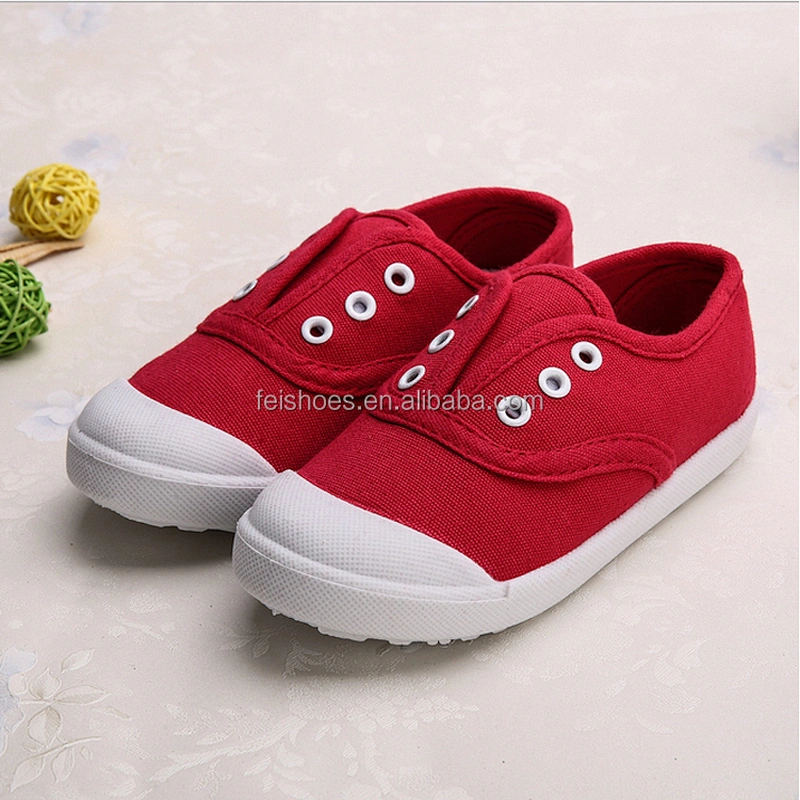 Hottest seller Injection Children cheap baby Casual canvas Shoes