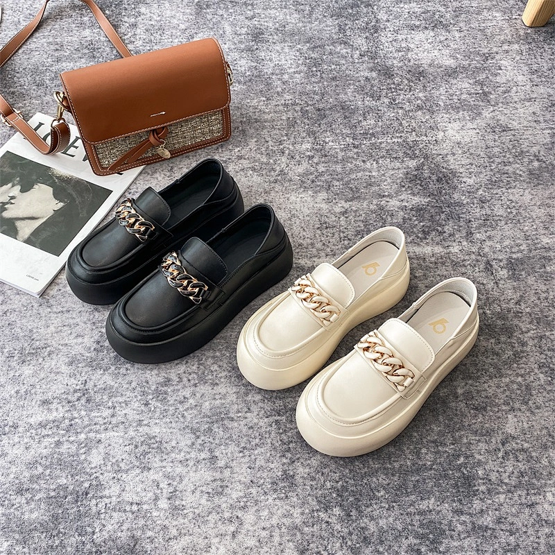 Ladies Platform Slip on Casual Walking Shoes Flats