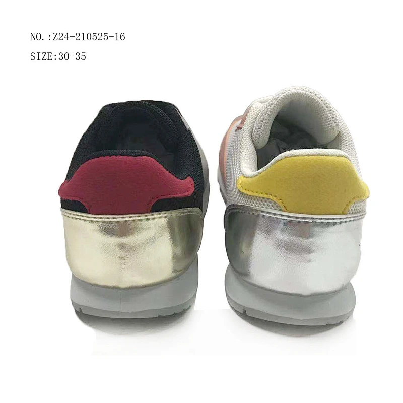 2021 new design fashion running sneakers breathable Children's sport shoes