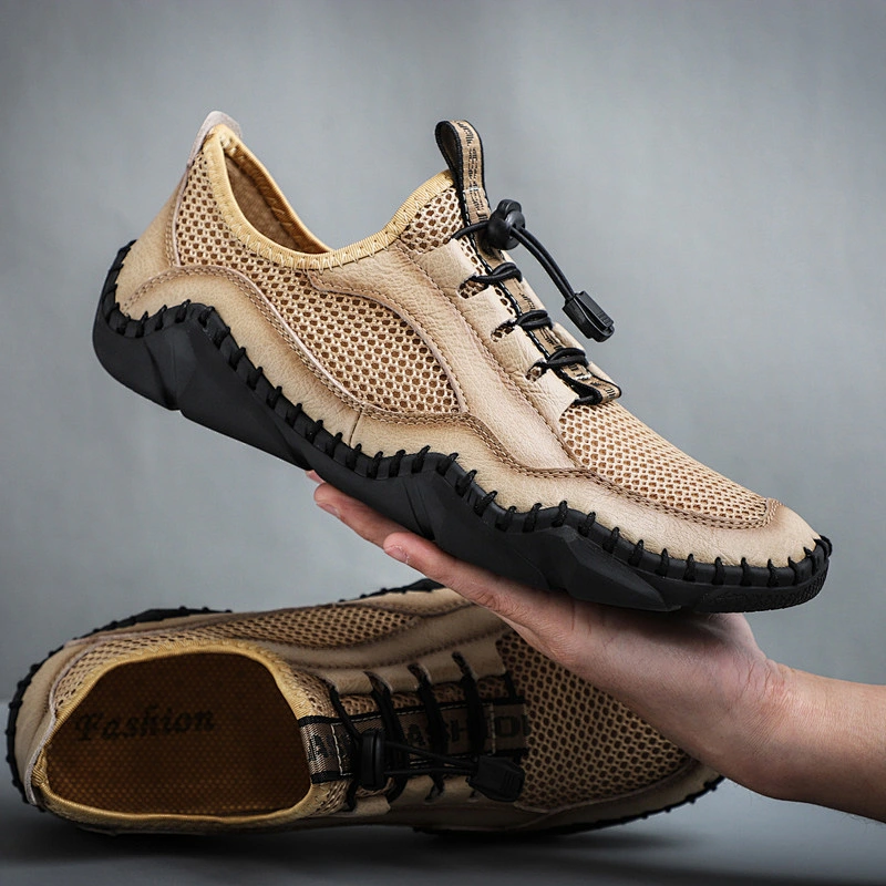 Men Casual Outdoor Walking Shoes Slip on Loafers Large Size