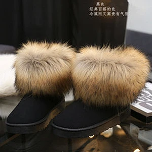 Winter Women Short Ankle Boot Ladies Warm Snow Boots