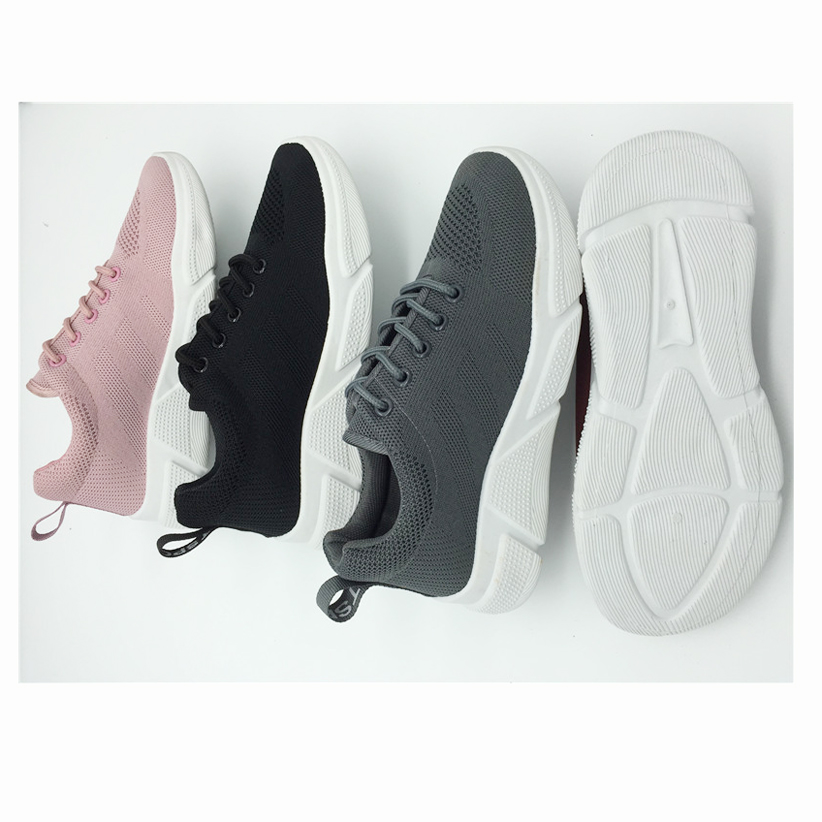 Factory Fashion style Women Casual Sports running Shoes with customized