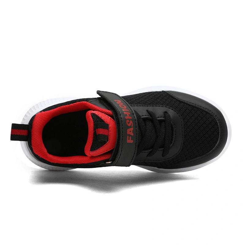 New Casual Fashion Mesh Children's Tennis Breathable Footwear Kids Running Sports Shoes