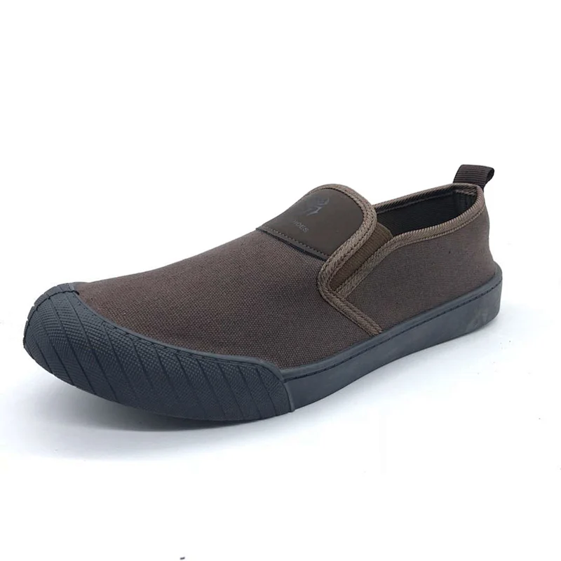 Factory customize New Style Trend Mens Casual Injection Flat Canvas Shoe with Customized with good price