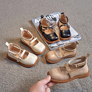 Girls Mary Jane Flats Slip-on Party Dress Shoes Kids