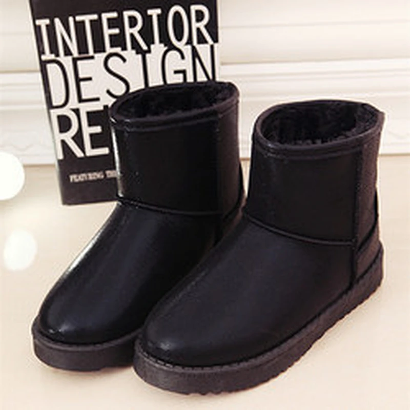 Women Winter Snow Boots Ladies Warm Fur Short Ankle Booties