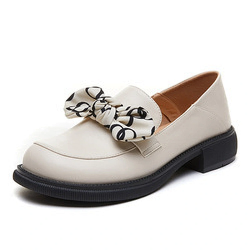 Women Slip on Bow Oxfords Loafer Shoes Flats