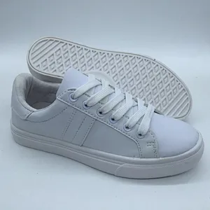 Customized Women Injection Shoes Flat Lace up Sneakers Casual Shoes