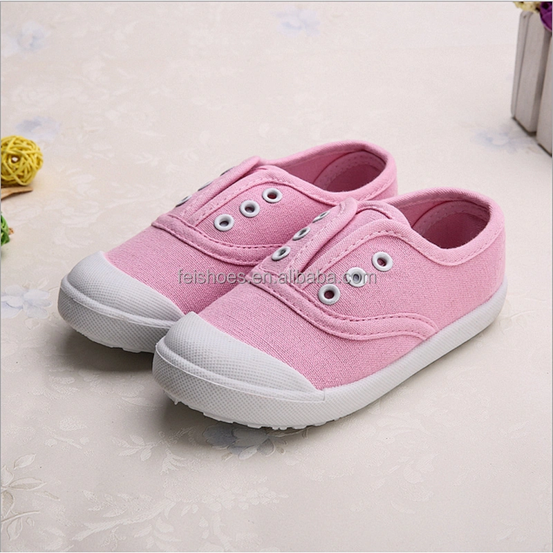 Hottest seller Injection Children cheap baby Casual canvas Shoes