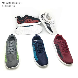 OEM Factory Good Quality Custom Men Injection Sneakers Comfort Sport Running Shoes
