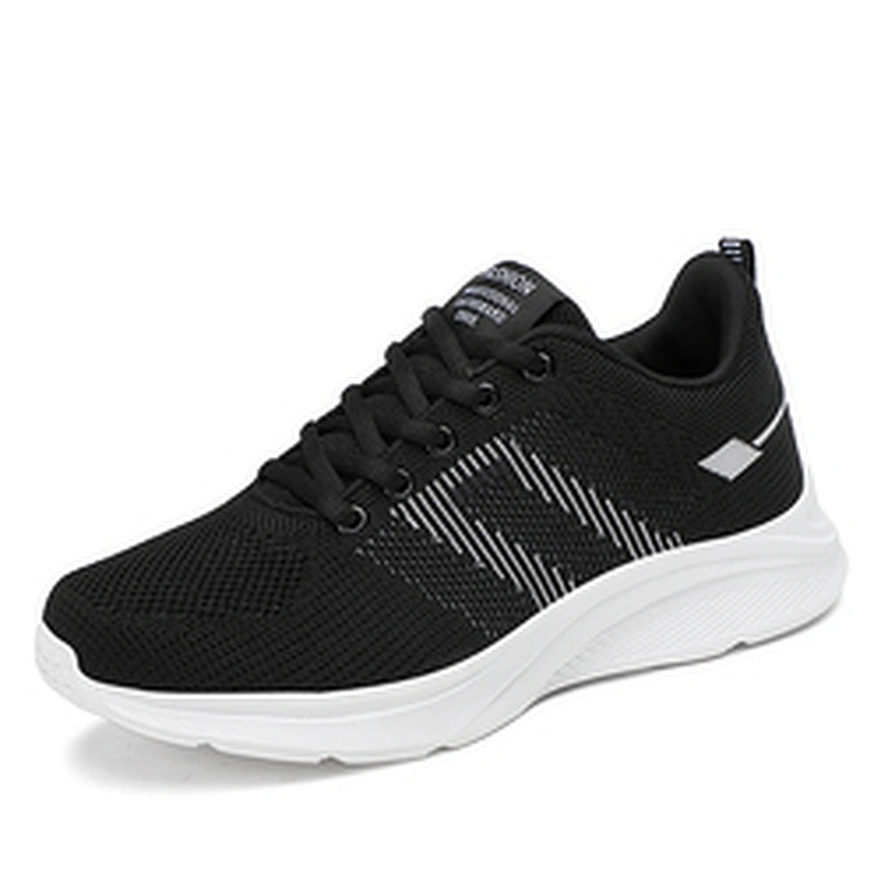 New Arrival Lace-up Women's sport Casual Shoes ladies fly knitted Running walking sneaker Shoes
