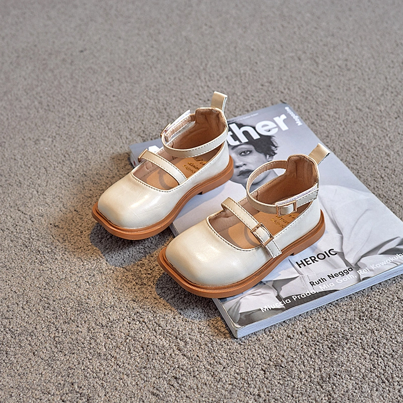 Girls Mary Jane Flats Slip-on Party Dress Shoes Kids