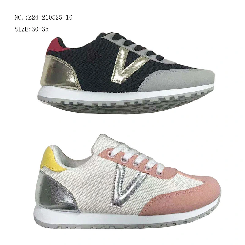 2021 new design fashion running sneakers breathable Children's sport shoes