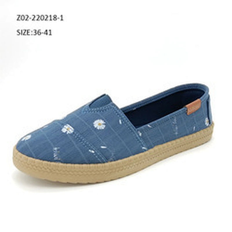 Comfortable Colorful Ladies Casual Shoes Wholesale Soft Women Espadrilles Platforms