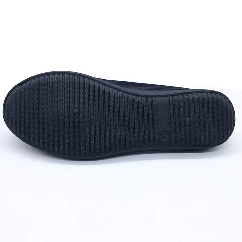 Customize Fashion custom Design Women Slip on Injection Flat Dress Canvas Shoes