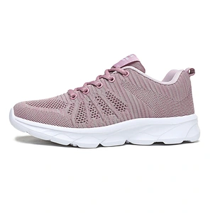 New arrival trend lace up women casual gym sports shoes lady tennis running sneaker shoes