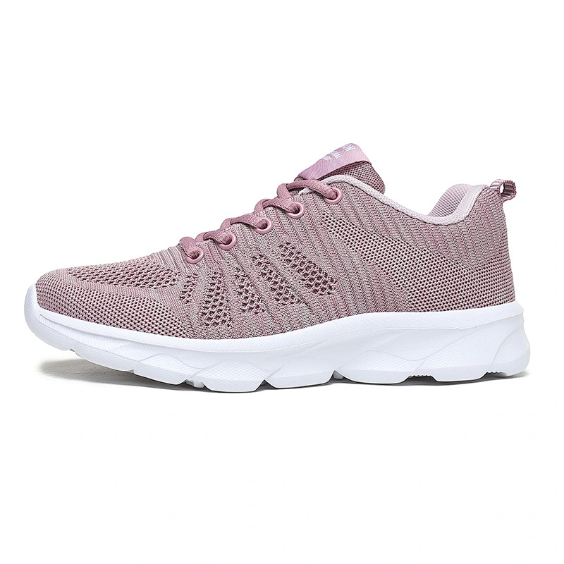 New arrival trend lace up women casual gym sports shoes lady tennis running sneaker shoes