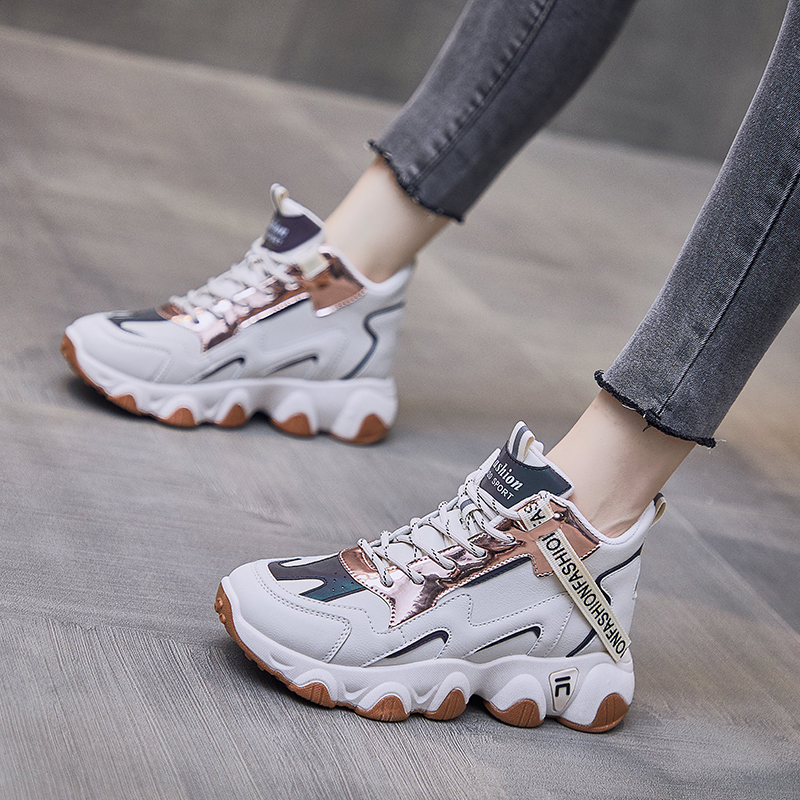 Women Casual Running Shoes Chunky Sneakers Athletic Walking Shoes