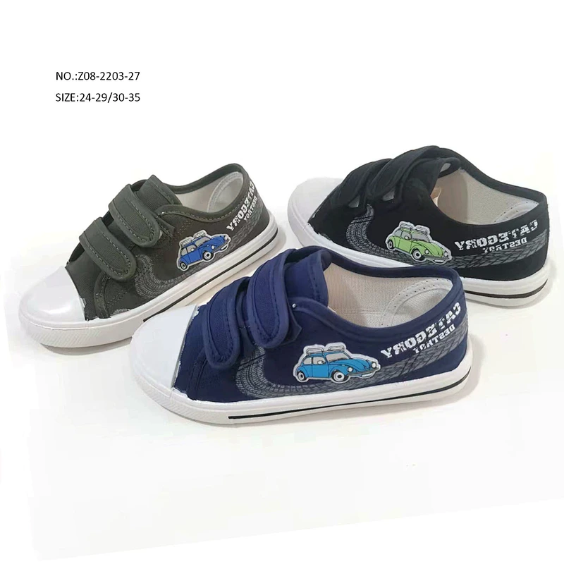 New Arrival Injection Custom Children Sneakers Shoes Kids Casual Canvas Shoes