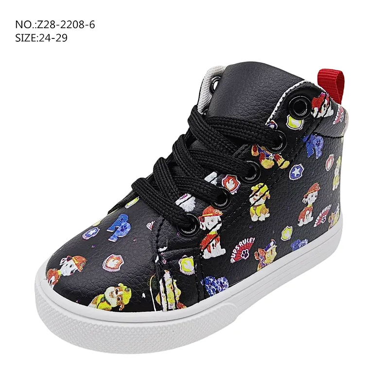 New Colorful Custom Children Low Cut Casual flat Shoes Injection School Sports board Shoes