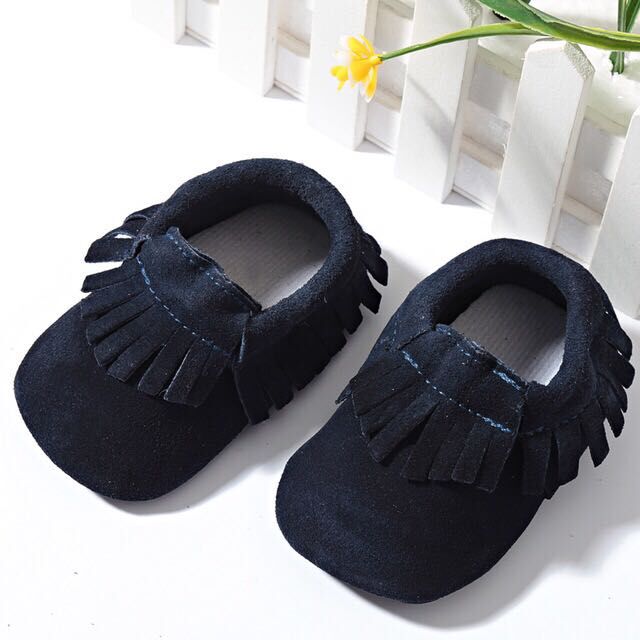 New Style  Kids Soft Cow Leather Casual Baby Shoes