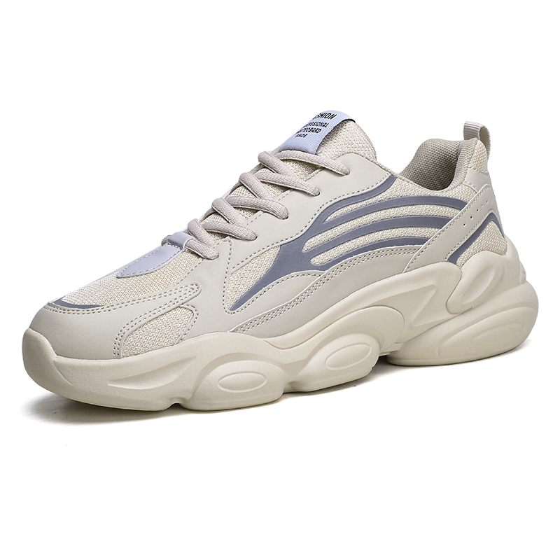 China Factory Fashion Sneakers Men Casual Shoes Lightweight Walking Sports Shoes
