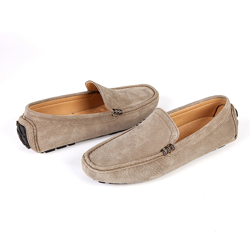 Hot Sale High Quality Leather Shoes Men Working Business Driving Loafers Shoes