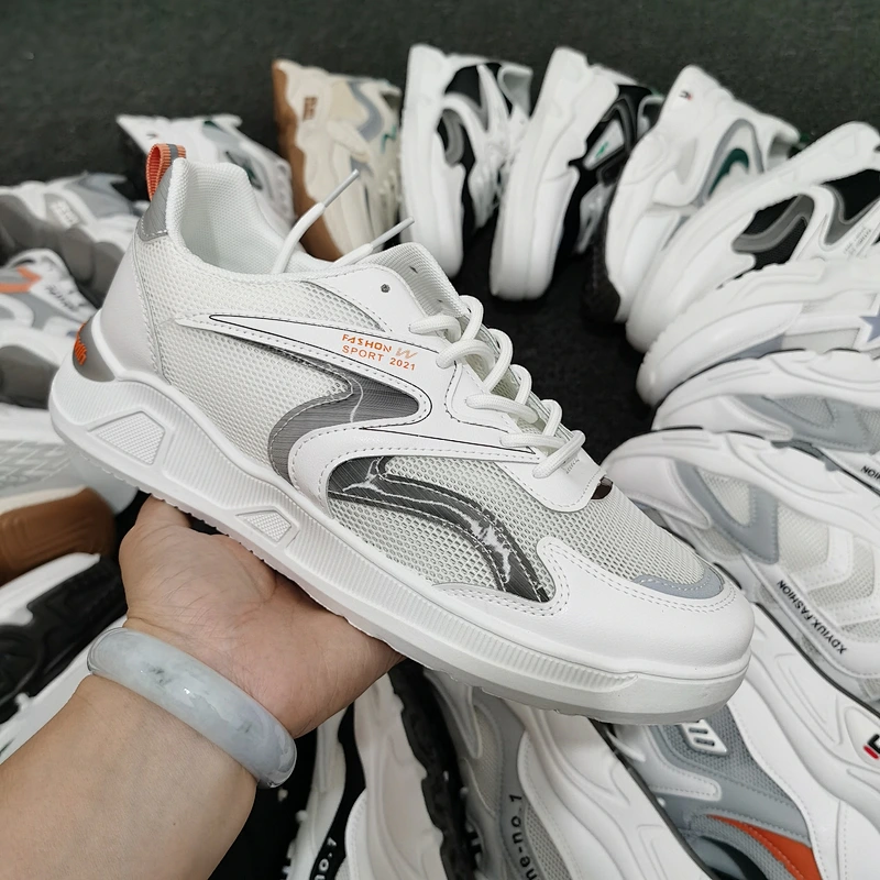 Men Casual Sport Chunky Shoes Mesh Stock Shoes