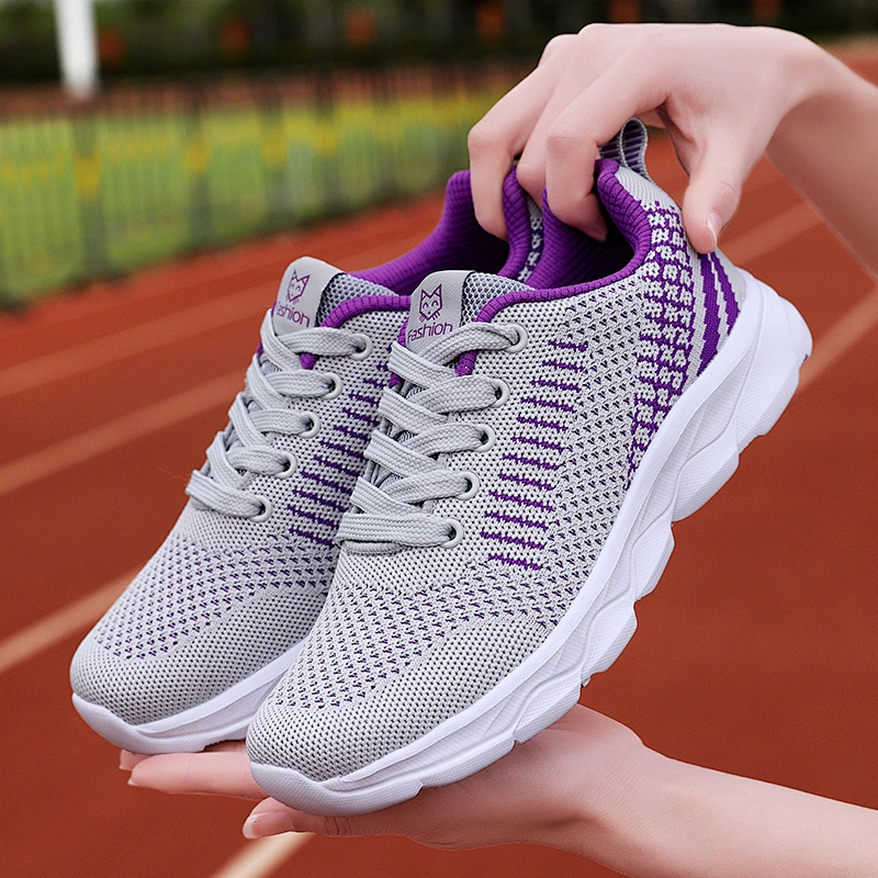 Breathable Casual Women Running Sports shoes ladies Athletic Sneakers