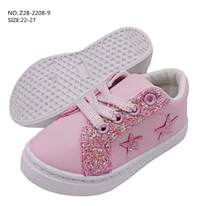 New Style Injection Children Lace up School flat Shoes Casual Custom Sports board Shoes