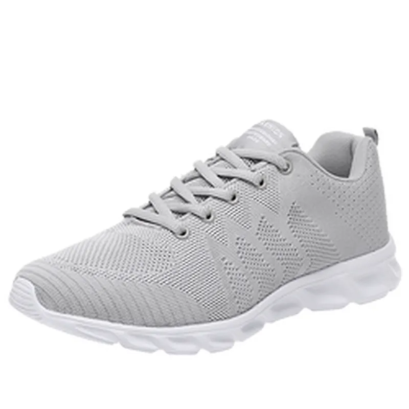 Fashion Design Breathable Men Sneakers casual knitted Sports roller Running Shoes