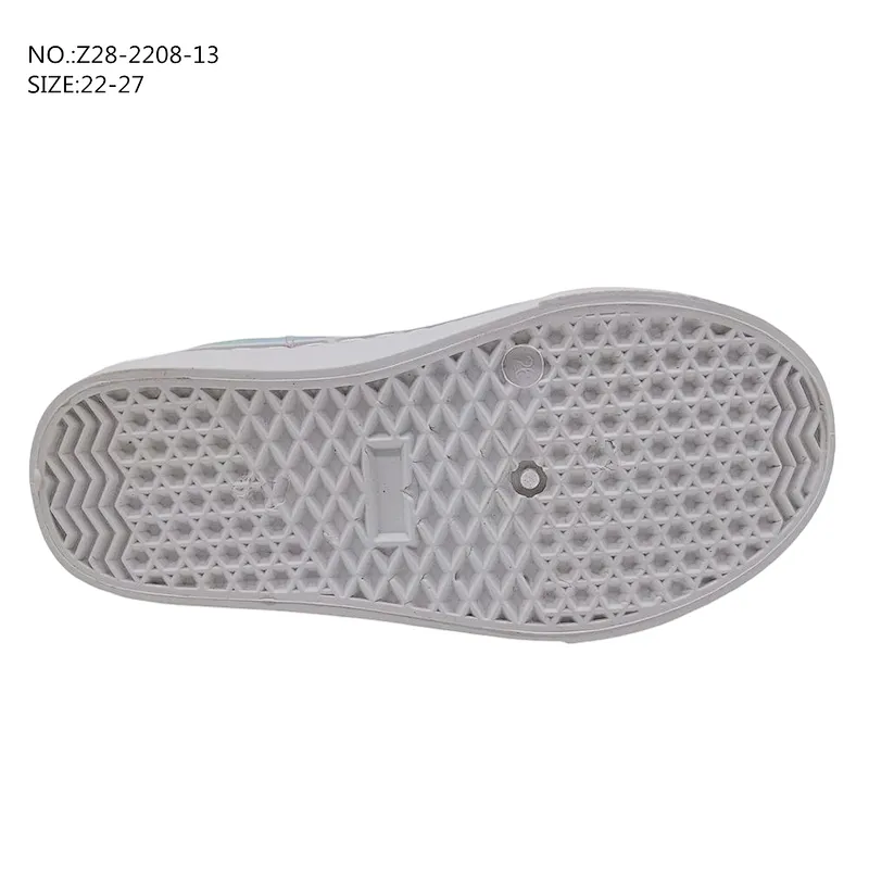 Hot Sale Lace up Children Casual Injection School Shoes Custom Flat Sports board Shoes