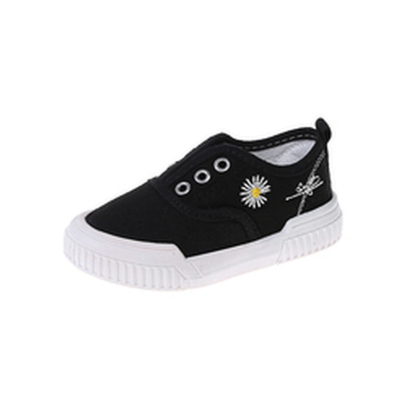 Classic Children Casual Slip On Canvas trendy Shoes walking style shoes for kids
