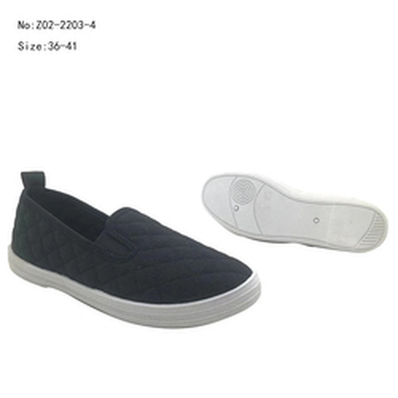 New Classic Solid Espadrilles Women slip on flat shoes ladies casual walking style canvas shoes