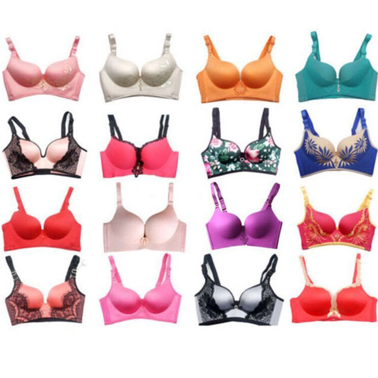 Mix color women underwear seamless bra stock