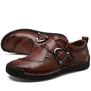 Men Business Leather Shoes Loafer Dress Shoes