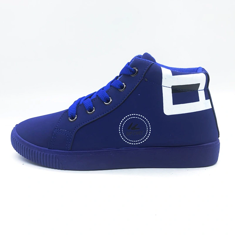Lady Lace up Mid Top custom Sneakers Women injection Casual sports Shoes