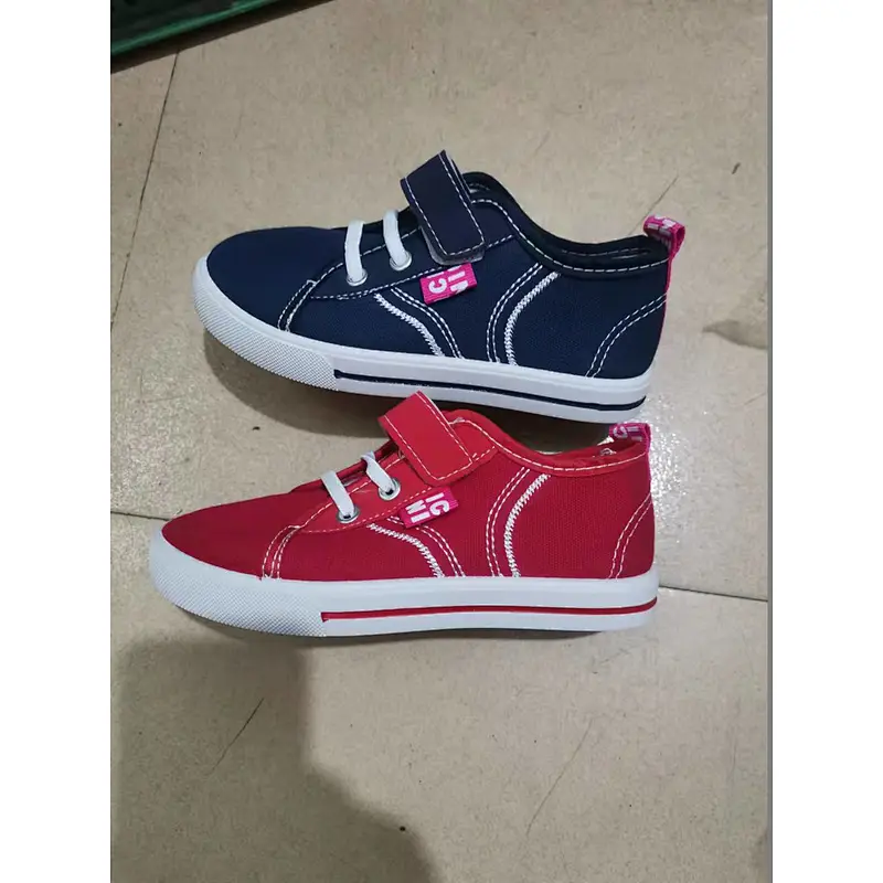 New Custom Injection School Kids Sneakers Casual Shoes Children Canvas Shoes