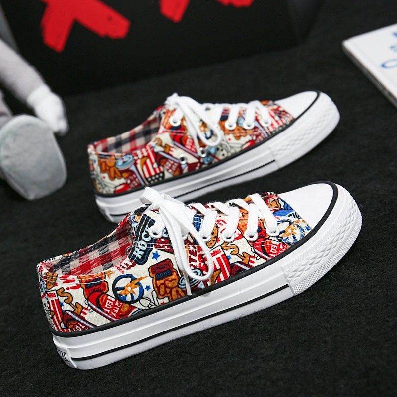 Women Skateboard Sneakers Casual Canvas Shoes