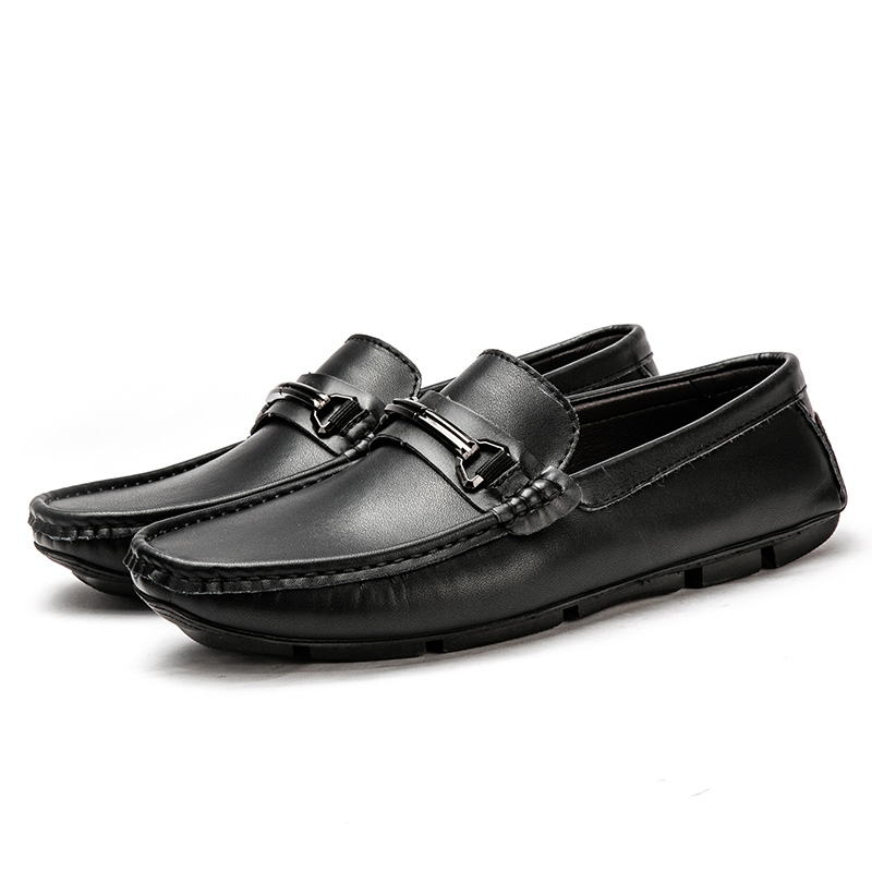 Men leather shoes Men Loafers driving shoes Casual dress Shoes
