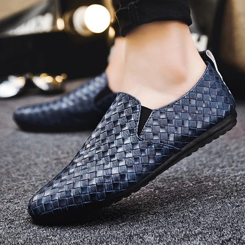 Fashion Soft Moccasin Driving Loafers slip on  Casual Boat Shoes for men