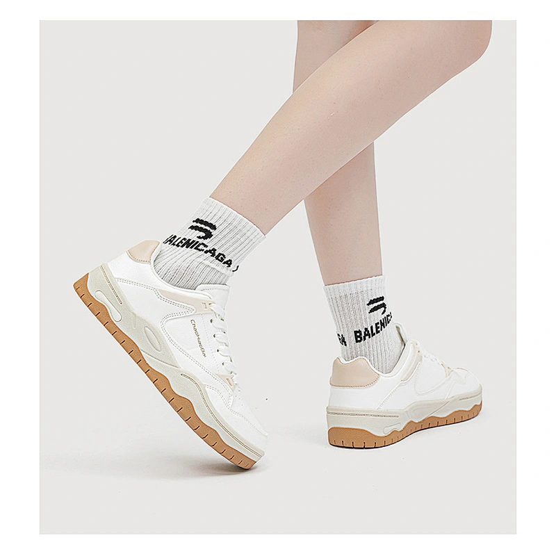 New Korean version fashion women flat sneaker shoes female all-match breathable casual board shoes