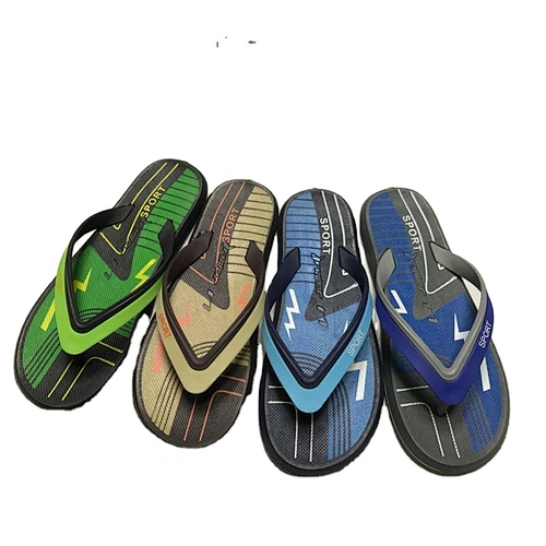 cheap price unisex PVC indoor Slippers Flip Flops with Good Quality