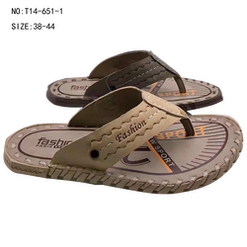 New style Anti-slip men Casual Beach Shoes Sandals summer beach leather slippers