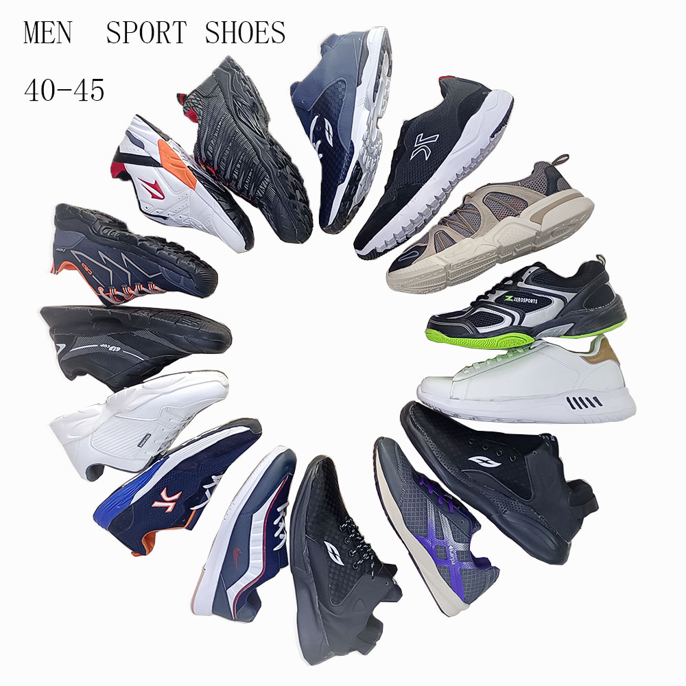 Mix style good quality  men sports shoes  running  Cheap stock shoes