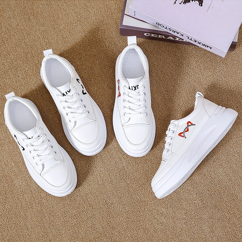 Hot Selling Fashion Women Sport Shoes Ladies Casual Skate Board Shoes
