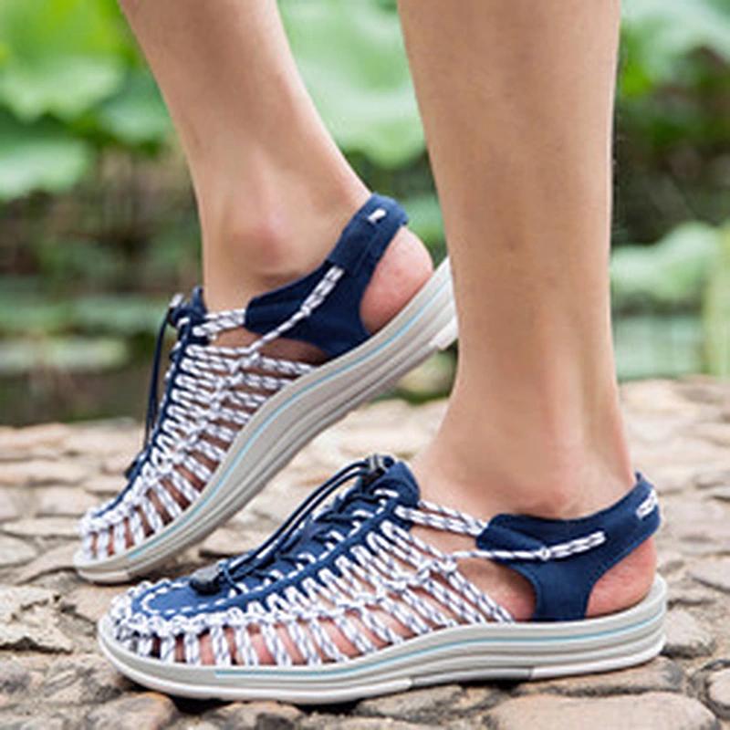 Large Size Summer Outdoor Casual Walking Shoes Men Beach Sandals