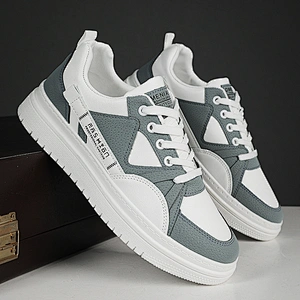 Men Low Top Skateboard Athletic Sneakers Casual Walking Shoes