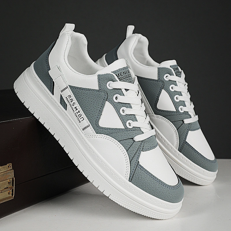 Men Low Top Skateboard Athletic Sneakers Casual Walking Shoes